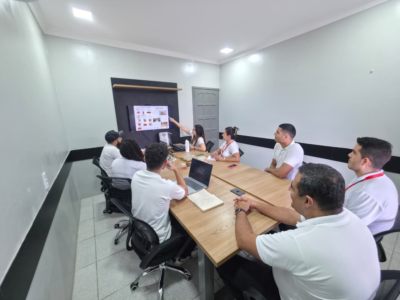 Reuniao de alinhamento logistico